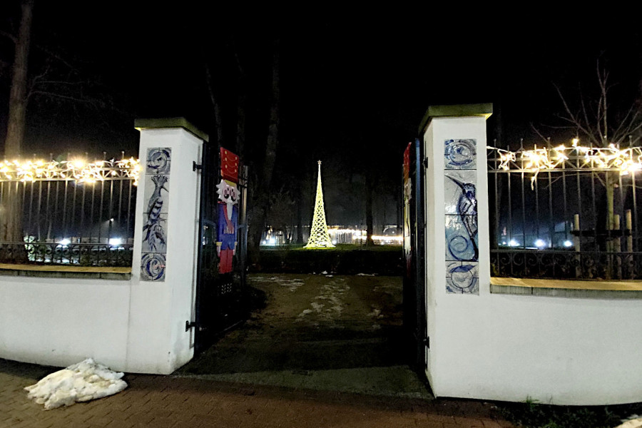 park muzeum ceramiki dekoracje