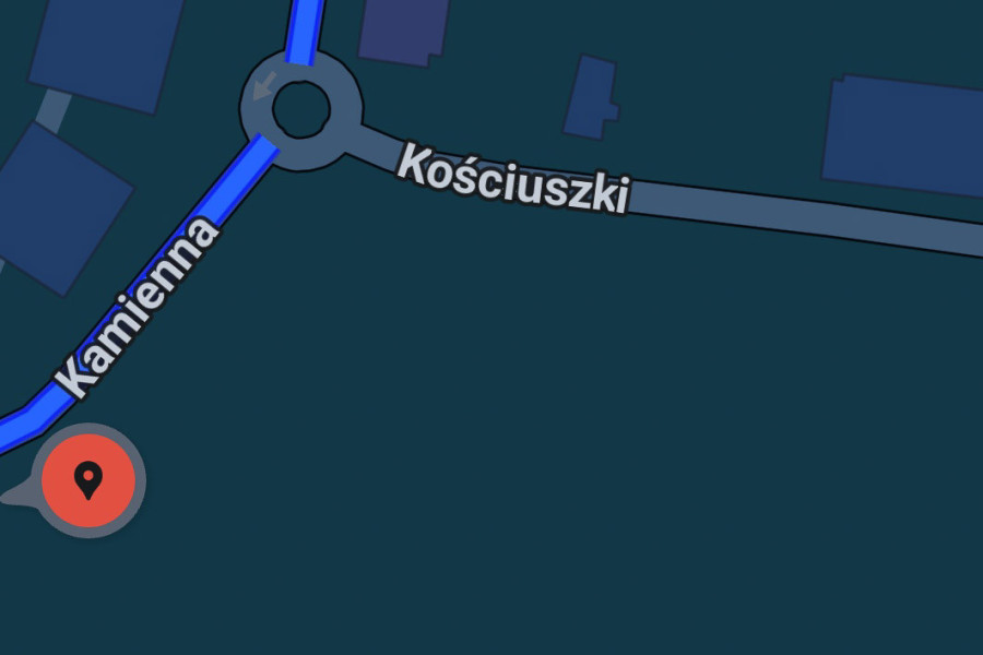 mapa google ulica kamienna