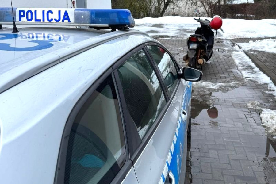 radiowóz jednoślad