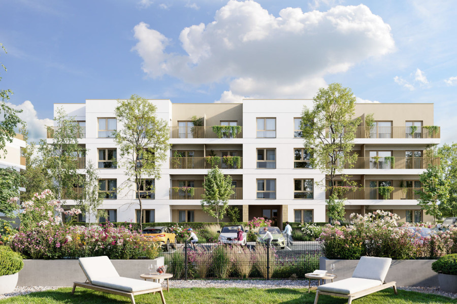 budynek wizualizacja tarasy kościuszki