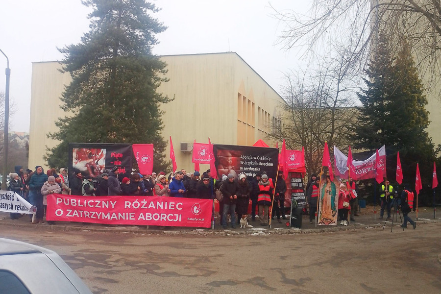 protest aborcja szpital