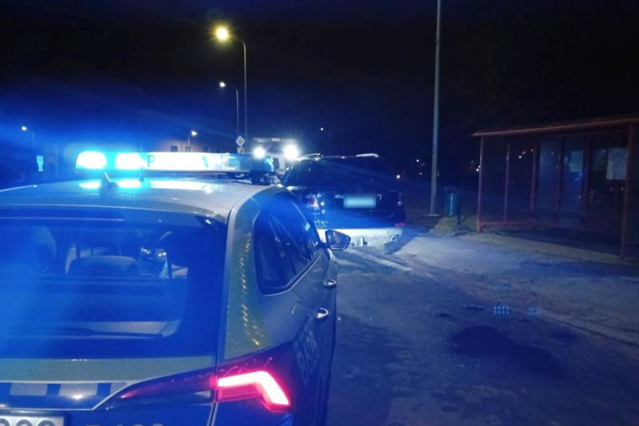 policja radiowóz kontrola