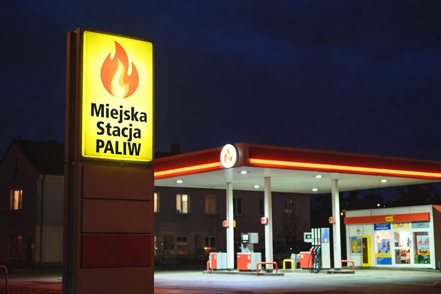 miejska stacja paliw
