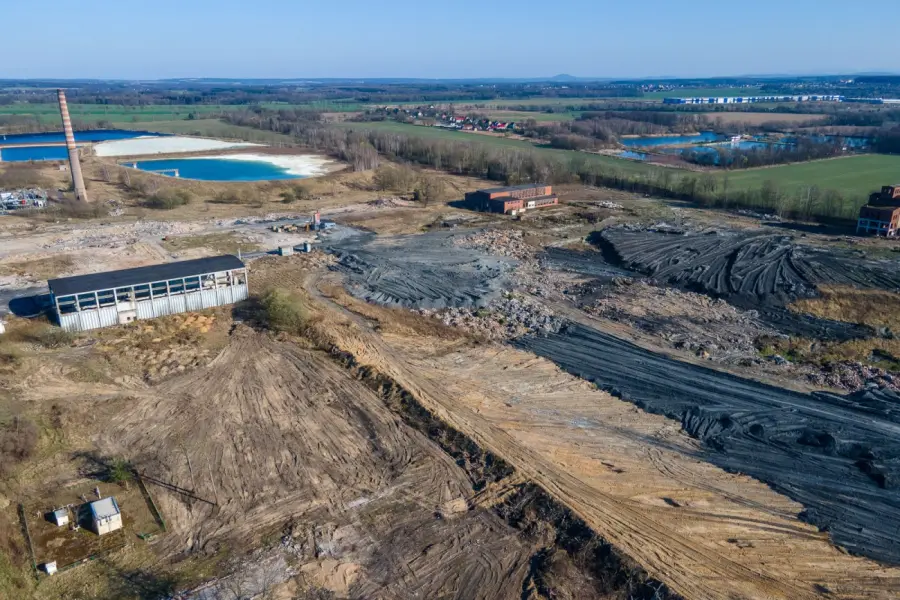 Teren dawnych Zakładów Chemicznych Wizów (2021-03-30)