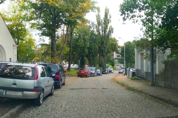 Ulica Ślusarska w Bolesławcu