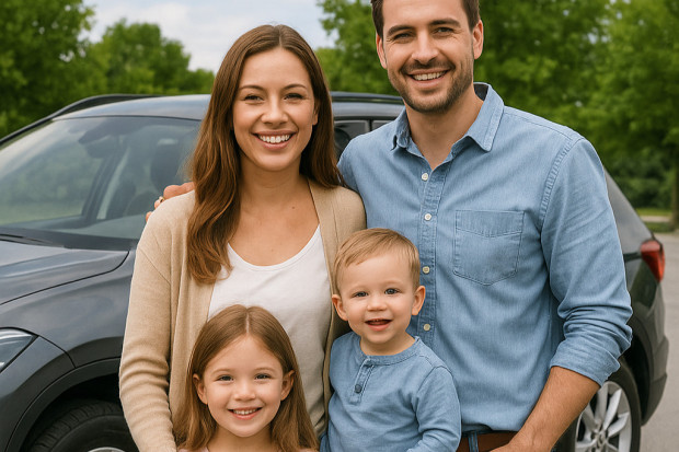 rodzina samochód