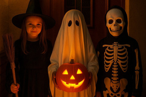 dzieci halloween zwyczaj