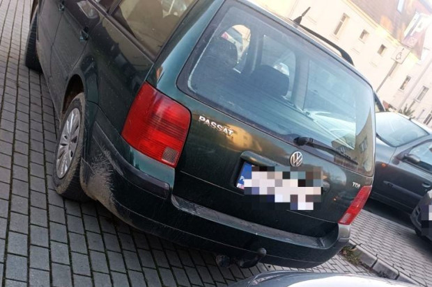 policja lwówek śląski volkswagen pościg