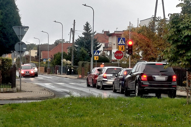 światła góralska staszica skrzyżowanie