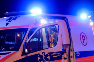 Kolejny groźny wypadek z udziałem rowerzysty. Na miejscu lądował śmigłowiec LPR