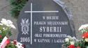 Bolesławieccy Sybiracy odsłonili obelisk