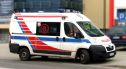 Mazda zderzyła się z Audi w Suszkach. 59-letnia kobieta w szpitalu