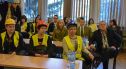 Protest „Budowlanki” na sesji Rady Powiatu
