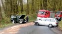 Wypadek na drodze Ocice–Lwówek: jedna osoba ranna