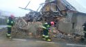Katastrofa budowlana w Patoce. Runął zniszczony ogniem budynek