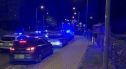 Nocna akcja policji na wysokości przystanku autobusowego przy Karola Miarki