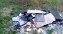 Kolejne dzikie wysypisko śmieci, tym razem w okolicach rzeki Bóbr