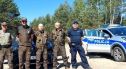 Majówka mundurowych: policjanci współpracują ze Strażą Leśną