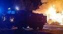 Cztery zastępy straży pożarnej gasiły nocny pożar w Gromadce