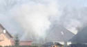 Sześć zastępów straży pożarnej gasiło pożar domu w gminie