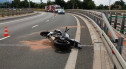 Śmiertelny wypadek przy A4. Kierowca motocykla BMW zginął na miejscu