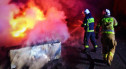 Kolejne pożary na terenie klinkierni. Pracowita noc strażaków