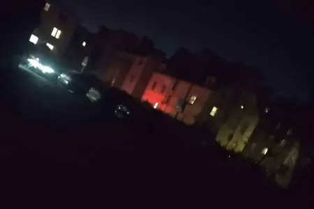 Egipskie ciemności na płatnym parkingu Lidla w Bolesławcu