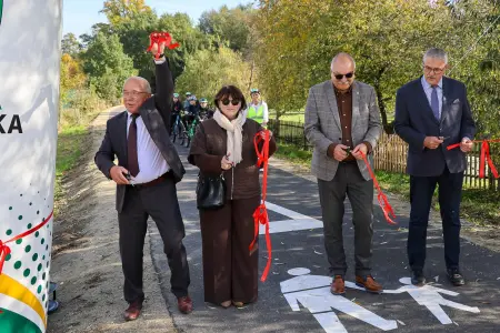 Ścieżka rowerowa Modła–Trzebień już otwarta. W planach połączenie z Bolesławcem