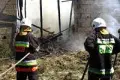 Spłonęła stodoła w Czernej