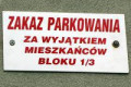 Kto może parkować przy Spokojnej 1/3?