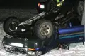 Toyota dachowała na autostradzie A4