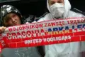 Zderzenie pociągu z ciężarówką i rozszalali kibice w Bolesławcu