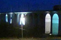 Wybrakowana iluminacja wiaduktu