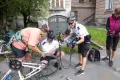 Rowerowy patrol policji