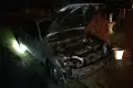 Pożar w Wykrotach, jedna osoba poparzona