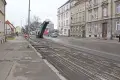 Ciężki sprzęt na Jaworzyńskiej