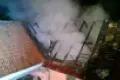 Pożar budynku w Tomisławiu (gmina Osiecznica)