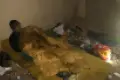 Bezdomny mężczyzna w pustostanie przy Mickiewicza