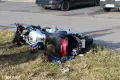 Zderzenie samochodu z motorowerem koło Dino