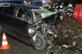 Śmiertelny wypadek na drodze Lubin–Osiek. Kierowca VW zginął na miejscu
