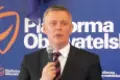 Były szef MON Tomasz Siemoniak i posłowie PO w Bolesławcu