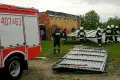 Nawałnica uszkodziła dach budynku w Raciborowicach