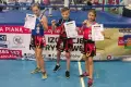 Siostry-gladiatorki ze złotem, gladiator z brązem
