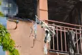 Policjanci uratowali życie mężczyznom uwięzionym w płonącym mieszkaniu
