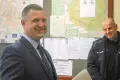 Szef policji w Nowogrodźcu Adam Frączek idzie na emeryturę