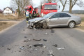 Dwa auta zderzyły się koło Brzeźnika. Jedna osoba ranna