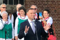 Prezydent Andrzej Duda w Zgorzelcu i Lubaniu