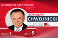 Stanisław Chwojnicki &ndash; kandydat do Rady Powiatu Bolesławieckiego