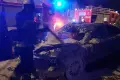 Osobówka spłonęła w Osiecznicy