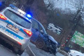 Wypadek w Łaziskach, 3 osoby trafiły do szpitala
